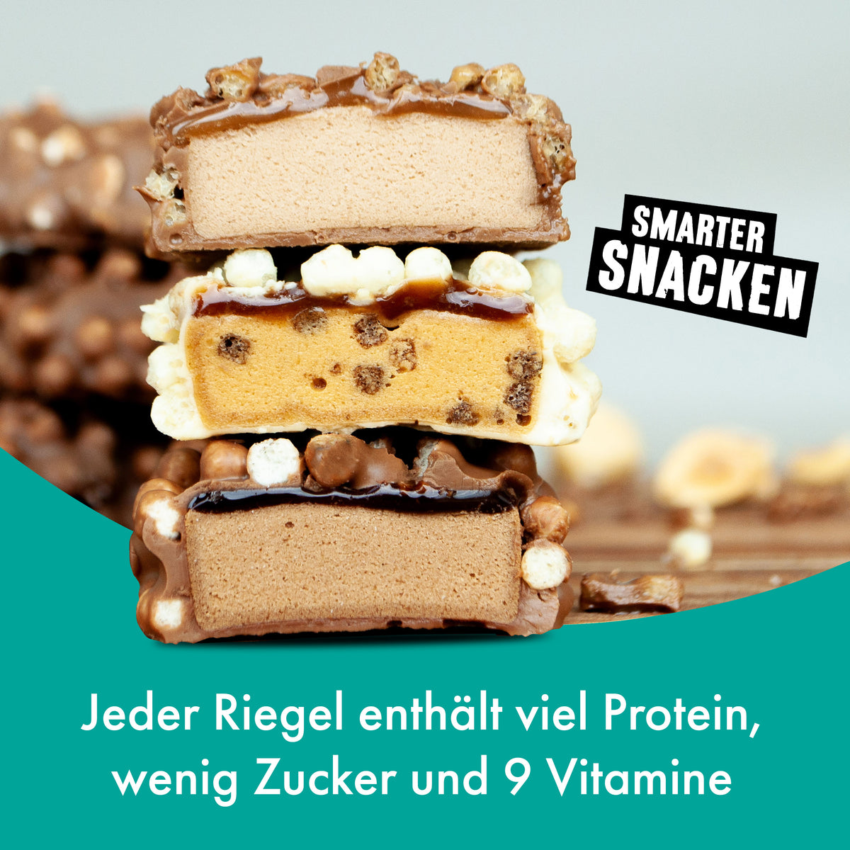 Chocolate Salted Caramel Proteinriegel