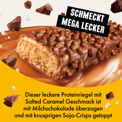 Chocolate Salted Caramel Proteinriegel