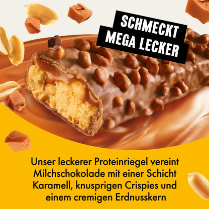 Chocolate Peanut And Caramel Proteinriegel